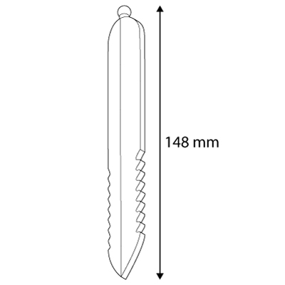 CLEAR-GRIP ICE STICK, 148 MM LENGTH