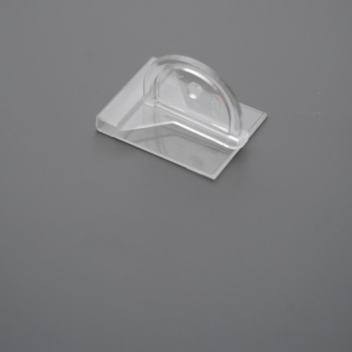 CLIP STOPER ZA PERFORIRANE MATERIJALE, POSTAVLJA SE NA 39 MM PROFIL ZA CENU, OTVOR 10 MM OD IVICE PRINTA