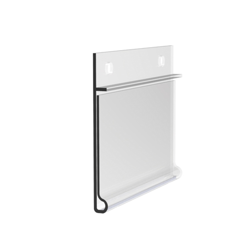 DBH DOUBLING PROFILE, 39X1000 MM, WITHOUT LOOPS AND WITH PERFORATIONS ON REQUEST
