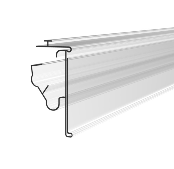 PROFIL LS, 52X1000 MM, FIXARE MECANICA, CU SINA SNAP-ON SUPERIOARA, FARA GRIP