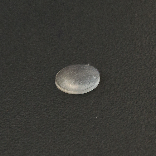 BUMPER RUBBER SELF-ADHESIVE, GIBBOUS CIRCULAR SHAPE, 1,6X8 MM