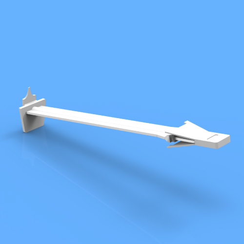 ERŐS AUTOMATA LOPÁSGÁTLÓS MŰANYAG KAMPÓ 170 MM