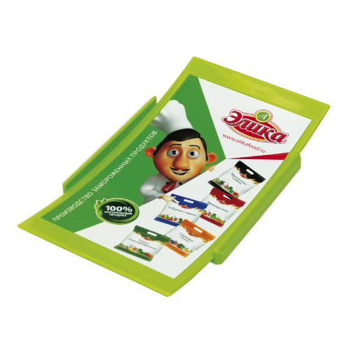 PLASTIC RECTANGULAR CASH TRAY, 210X121X23 MM, STICKER PRINT 99X178 MM