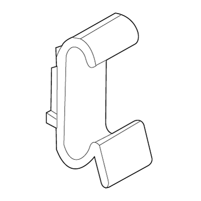 CLICK FASTENER FOR TEGO SHELVES