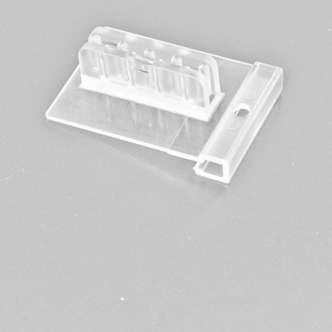 STOPPER WITH LOWER FIXING ON LABEL HOLDER, 0,3-0,6 MM PRINT THICKNESS