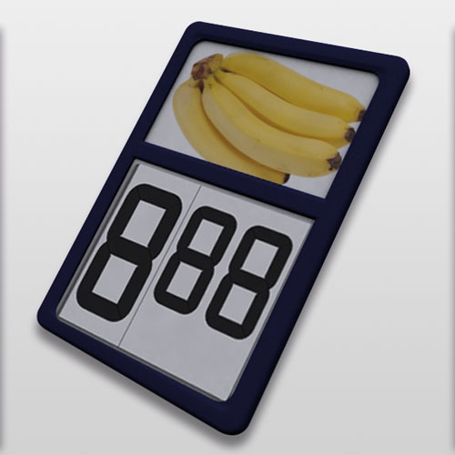 PIVOT PRICER DISPLAY, A5P, 1X80PP, 1X60PP, DOUBLE SIDE