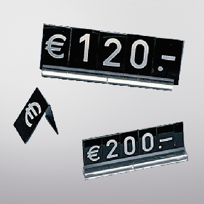 MINI PRICE "FIX" CASSETTE, 6 MM HEIGHT, 35 MM LENGTH