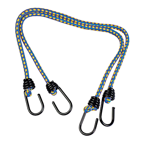 2 RESILIENT CABLE SET, D 10 MM, L=800 MM AND PLASTICIZED STEEL HOOK
