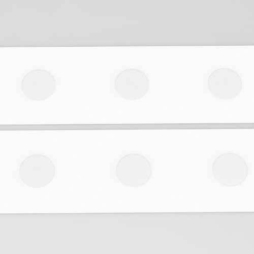 CLEAR DROPS WITH EASILY REMOVABLE ADHESIVE, 5000 PADS / ROLL