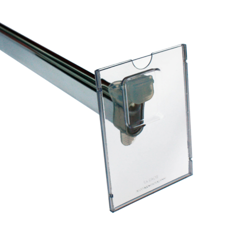 PORT ETICHETA REFLEX, 74x105 MM (A7), CU FIXARE PE TIJE CU DIAMETRUL DE 20-30 MM