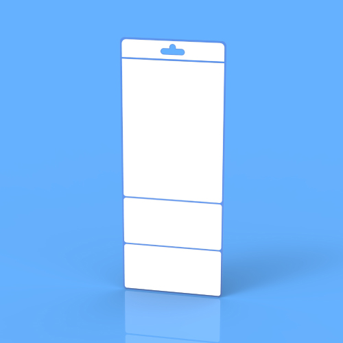 POCKET IN SOFT PVC WITH 3 POCKETS: 115X160 MM/115X55 MM/115X55 MM, 0,15 MM MATERIAL THICKNESS