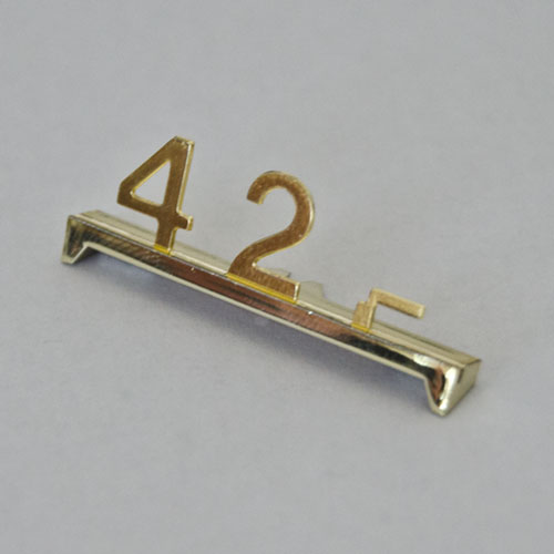 "Brilliant" 9 moduláris formatervezett árazórendszer 9 mm magas, 35, 45, 54 mm hossz