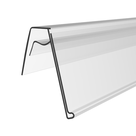 KE PROFILE, 52X1250 MM, MECHANICAL FIXING ON WIRES, 25 DEGREES ANGLE, WITHOUT GRIP