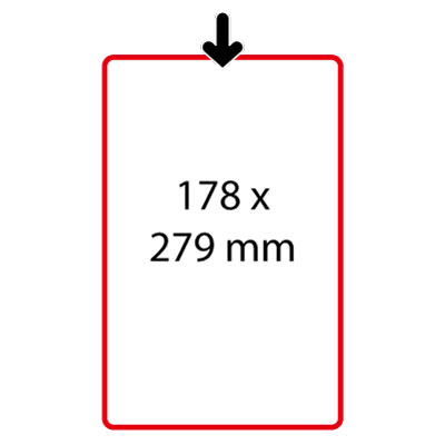 RAM ZA POSTER 279x178 MM, PORTRAIT