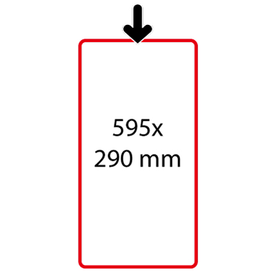 RAMA PORTRAIT DIMENSIUNE PRINT 595X290 MM