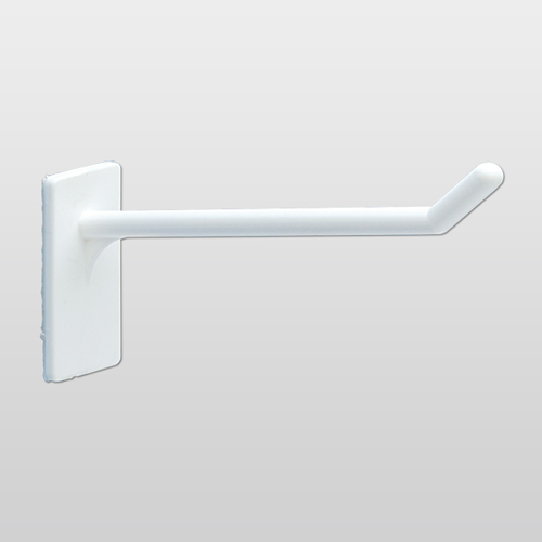 "I" HOOK, 5 MM DIAMETER,  WITH BACK ADHESIVE, 39X19 MM (HXL)
