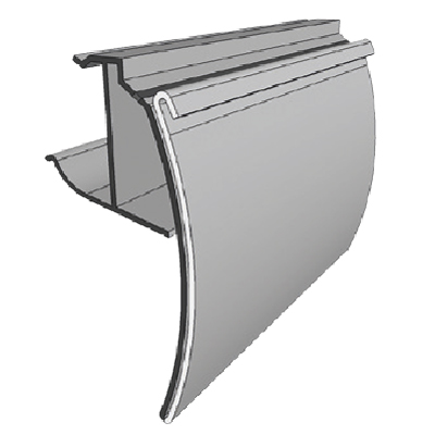 PROFIL WWT, 39x1250 MM, FIXARE MECANICA PE SARMA, CU ARTICULATIE SI GRIP