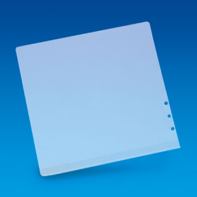 SHARK FOOT PVC POCKET 130X130 MM WITH 3 HOLES