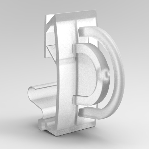 UNIVERSAL SHELF STOPPER CLIP