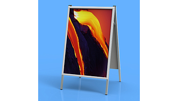 With Click aluminium frames