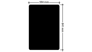 Black chalk board