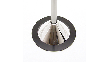 Deko II plastic base with metal insert