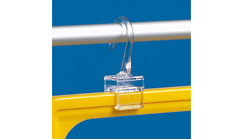Tube clips for frames series 1, fixing on various diameters