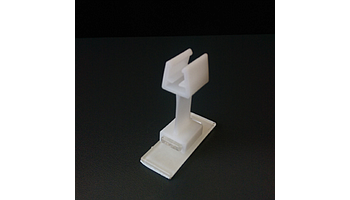 Flexible clip with adhesive for frames series 1 and 2