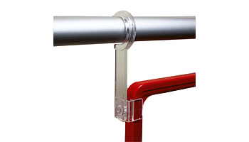 Tube clip, swivel type