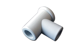 Corner connector for tubes 