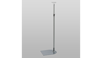 SILVER 1 stand with steel base