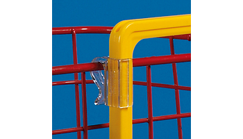 Accessory for hanging lateral or superior on wire structures