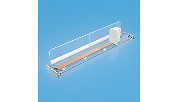 Vario system: B30 pusher with 2 N strength, H 40 mm divider, sliding rail