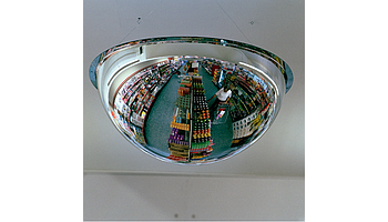 Félgömb tükör 360° -os panorámával