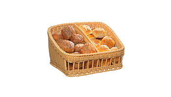 Poliratan baskets for bakery products
