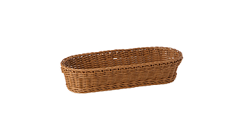 Poliratan oval baskets for various fresh food