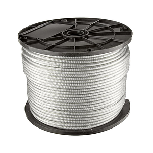 WIRE ROPE, 1 MM DIAMETER, 500 M ROLL