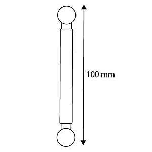 TIJA CLEAR GRIP, LUNGIME 100 MM 