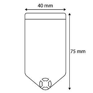 TALPA INGUSTA MAGNETICA CLEAR GRIP ABS 