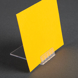 ANGLED CARD HOLDER, 40x60 MM