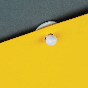 ADHESIVE STUD PLATE, 20 MM D