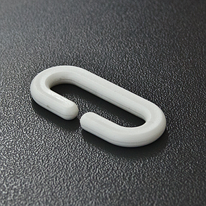 PLASTIC "C" HOOK, L 40 MM