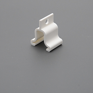 PLASTIC CEILING CLAMP WITH HOLE D 4 MM, FORCE UP TO 3 KG