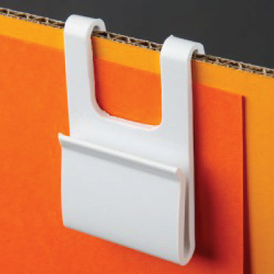 WING CLIP FOR WIRES, DIM 38X60 MM, FIXING ON 4 MM THICKNESS 
