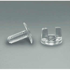 PLASTIČNI SET ZAVRTANJ I NAVOJ, ZA PRIČVRŠĆIVANJE MATERIJALA DEBLJINE 12 MM