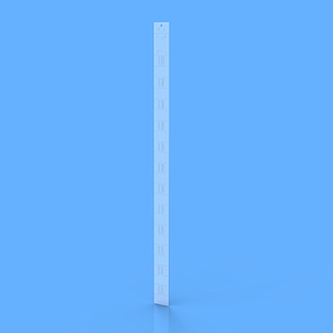 EXPOSURE STRIP, 856X40 MM, 700 MICRONS THICKNESS, 12 FASTENING POINTS / STRIP