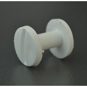 PLASTIC RIVET FOR FASTENING 10 MM MATERIALS THICKNESS