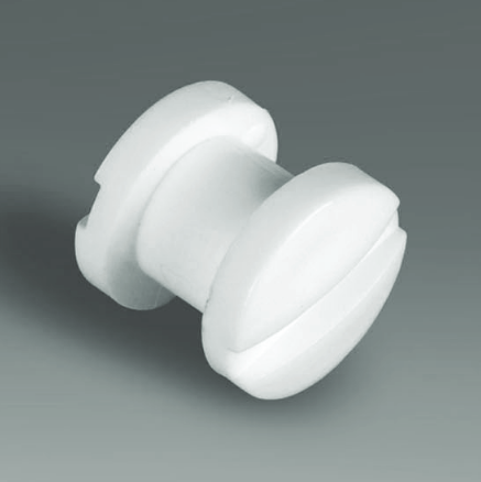 SCHRAUBENSET AUS KUNSTSTOFF, KOPF: ? 9 MM, MATERIALSTÄRKE: 4,7 MM.