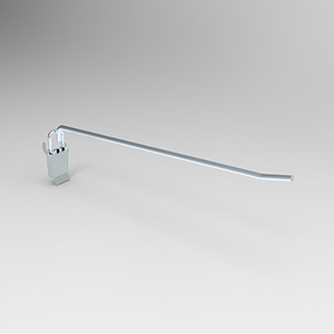 SIMPLE HOOK WITH PIVOTING CLAMSHELL, D 6 MM, 300 MM LENGTH