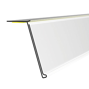 ADHESIVE DBR SCANNING RAIL, 26x1000 MM, 30 DEGREES INCLINATION, WITHOUT GRIP